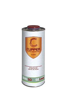 Масло моторное Cupper SELine 5W50 (1 л)