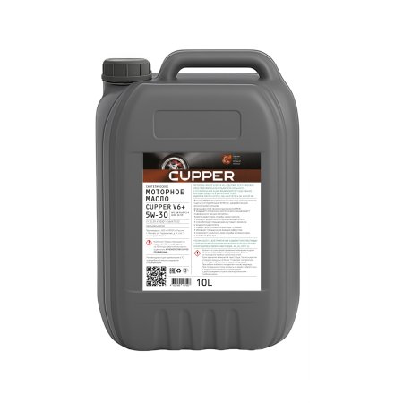 Масло моторное CUPPER V6+ 5W-30 (10 л)